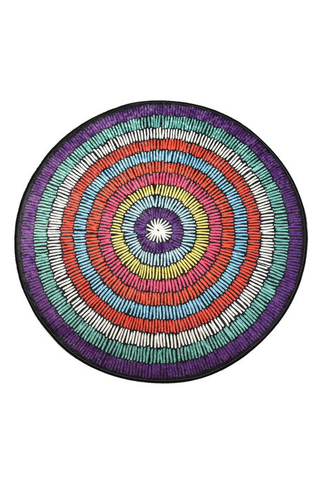 Mijölnir Bubble Alfombrilla de baño Multicolor 100 cm